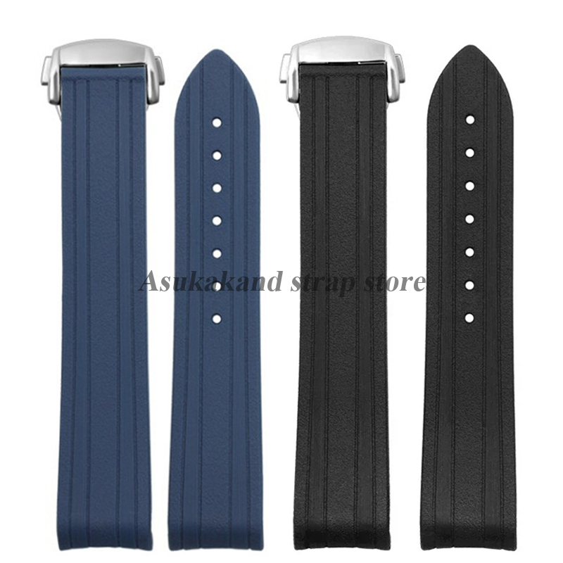 Omega Watch Seamaster - Pulseira de silicone de borracha com