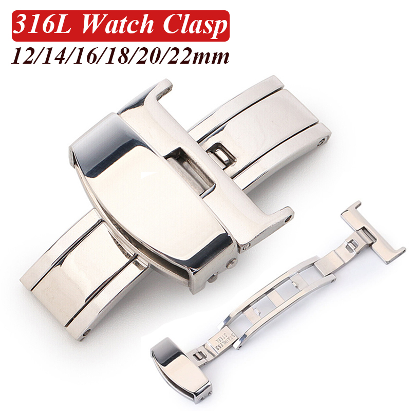Butterfly Clasp Deployant - Pulseira de relógio com fivela borboleta