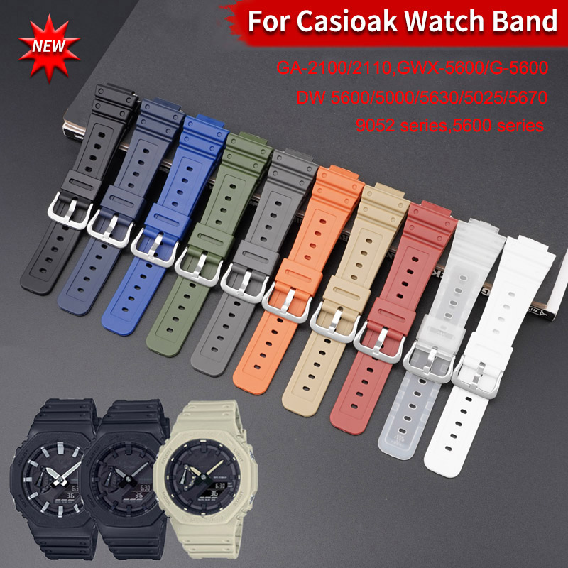 Casio Watch G-Shock Ga-2100 - Pulseira de borracha para relógio Casio,