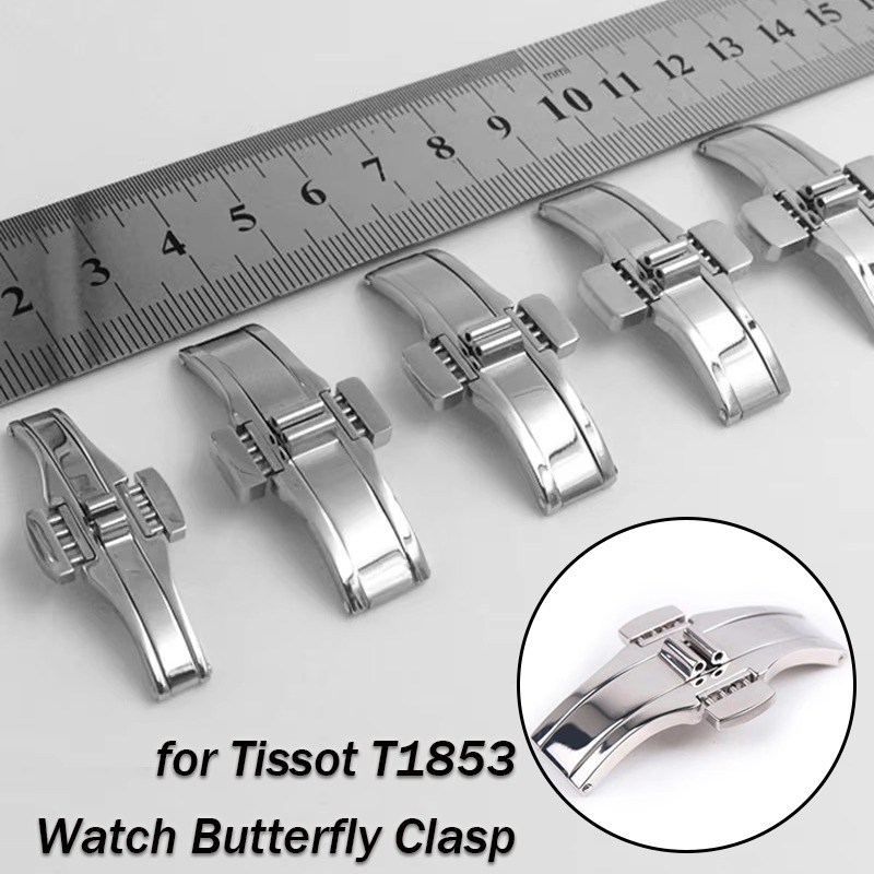Butterfly Clasp Deployant - Para tissot t1853 pulseira de relógio