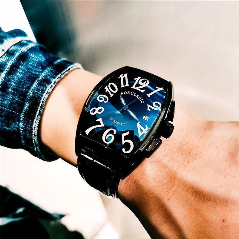 Cartier Watch Santos - Relógio Mecânico Luxuoso Masculino, Relógio Masculino
