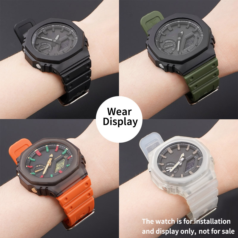 Pulseira de borracha para reló - Casio Watch G-Shock Ga-2100 avaliação e preço