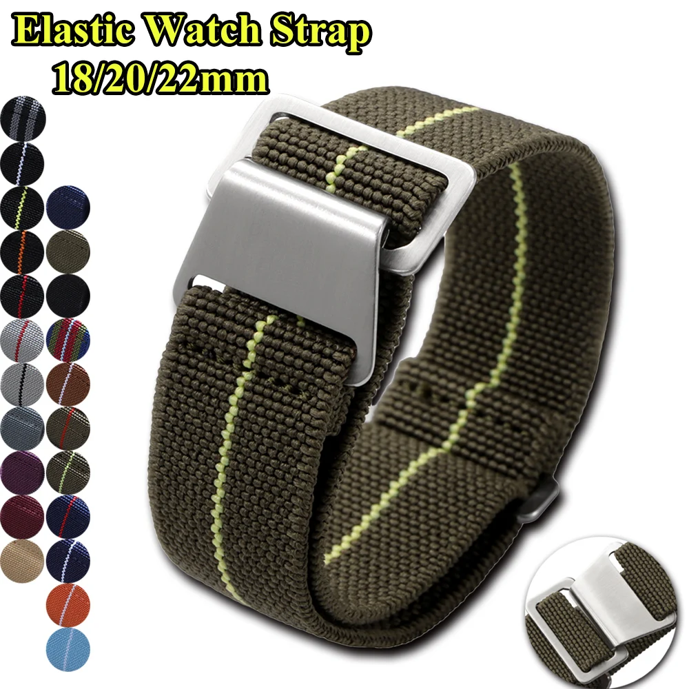 Pulseira de relógio elástica 1 - Parachute Strap Elastic avaliação e preço