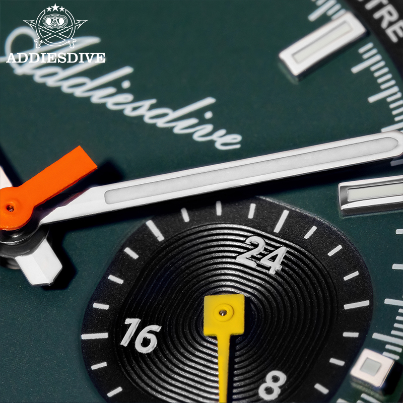 Addiesdive 2025 novo topo 38mm - Rubber Strap Diver avaliação e preço