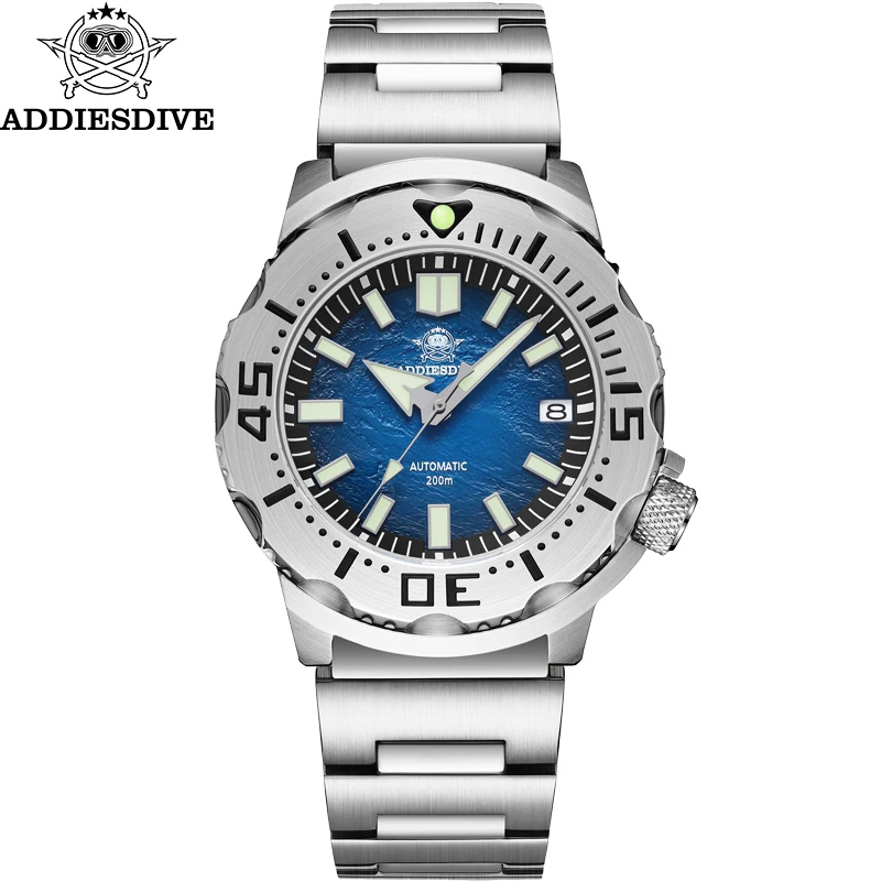 Addiesdive novo vidro de safir - Seiko Watch 5 Sports avaliação e preço