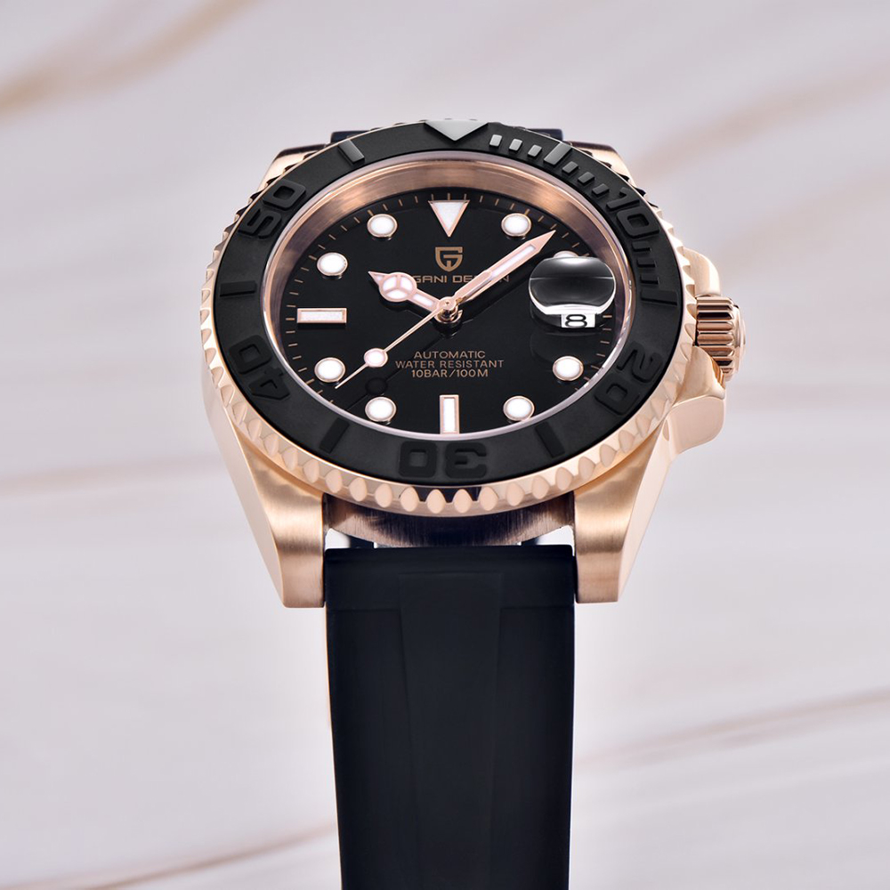 Relógio Automático PAGANI DESI - Rubber Strap Diver avaliação e preço