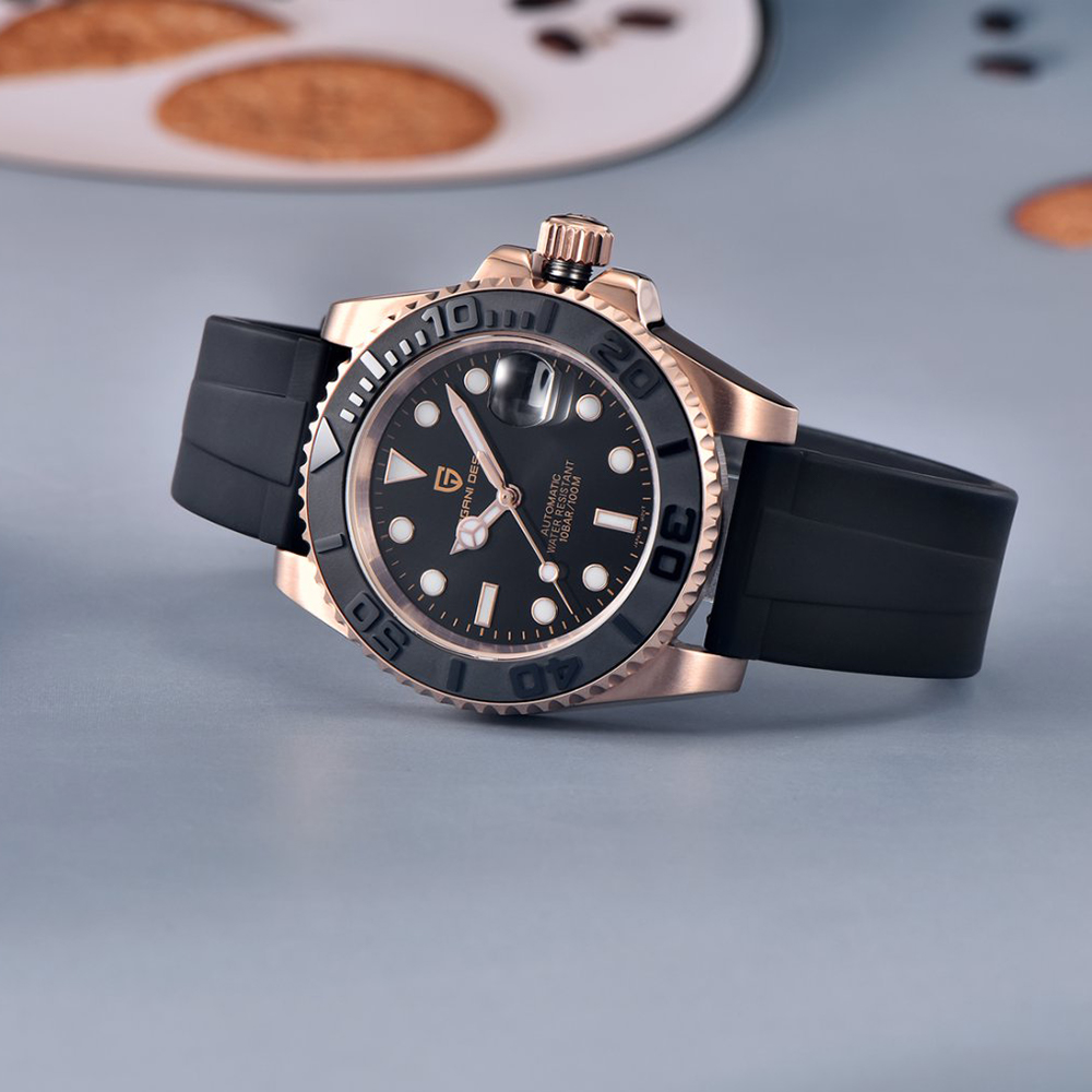 Relógio Automático PAGANI DESI - Rubber Strap Diver avaliação e preço
