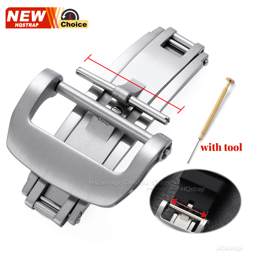 Novo botão dobrável de aço ino - Butterfly Clasp Deployant avaliação e preço