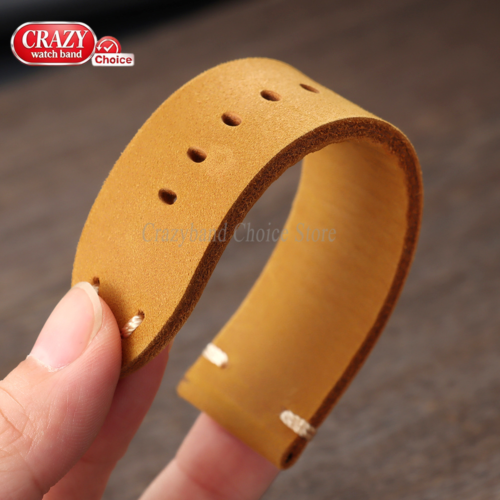 Pulseira de Couro Genuíno Arte - Suede Strap Watch avaliação e preço