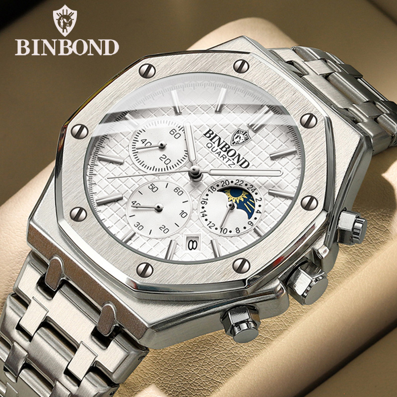 Binbond qualidade relógio masc - Rolex Watch Daytona avaliação e preço