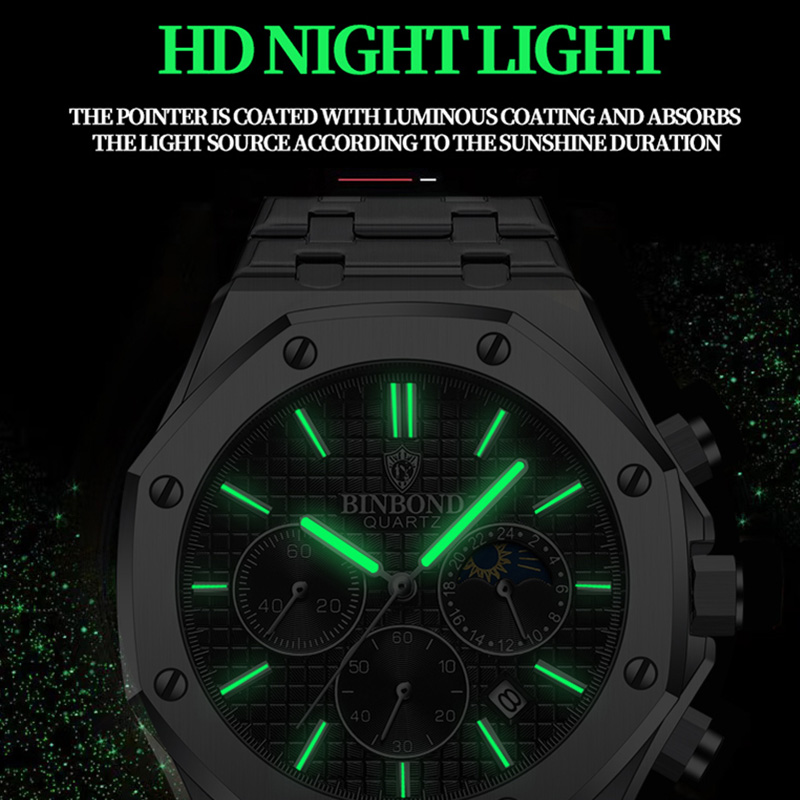 Binbond qualidade relógio masc - Rolex Watch Daytona avaliação e preço