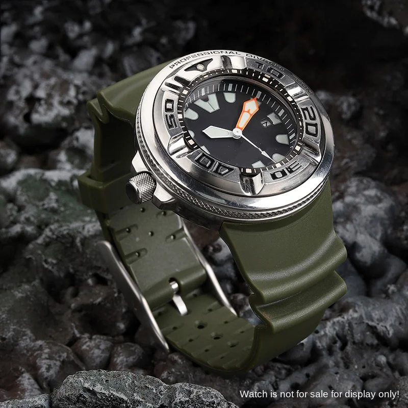 Pulseira de Borracha Curvada p - Citizen Watch Promaster avaliação e preço