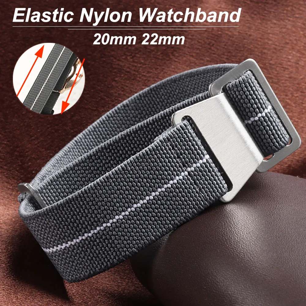 Pulseira de relógio elástica 6 - Parachute Strap Elastic avaliação e preço
