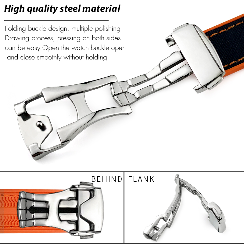 Pulseira de Relógio de Nylon e - Omega Watch Seamaster avaliação e preço