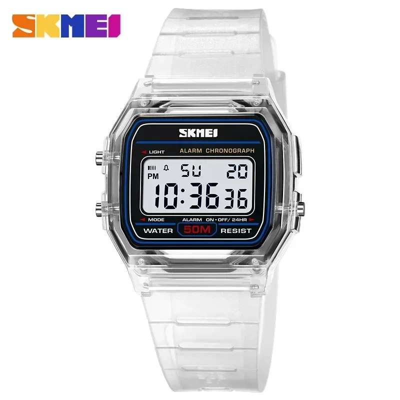 Skmei 2056 transparente tpu ci - Rubber Strap Diver avaliação e preço