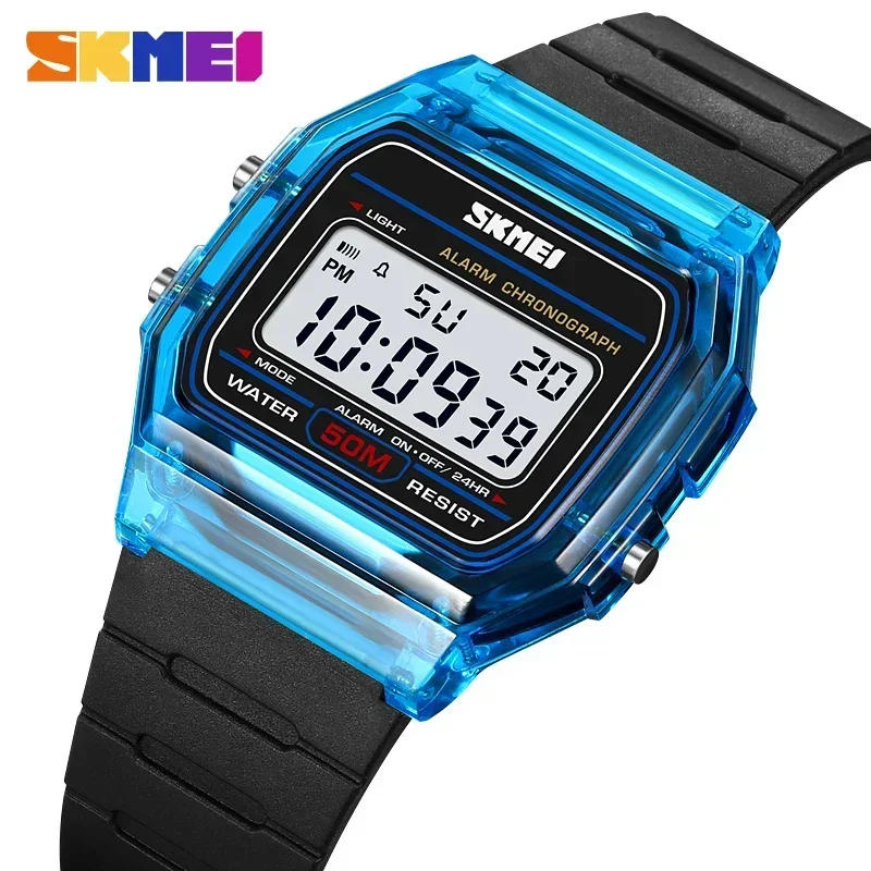 Skmei 2056 transparente tpu ci - Rubber Strap Diver avaliação e preço