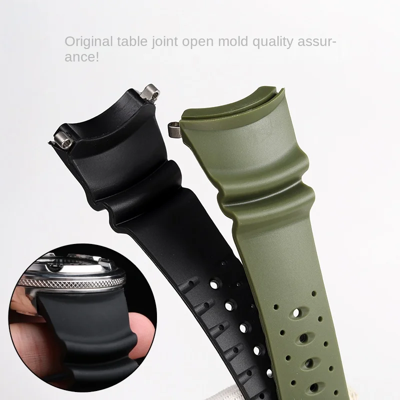 Pulseira de Borracha Curva par - Citizen Watch Promaster avaliação e preço