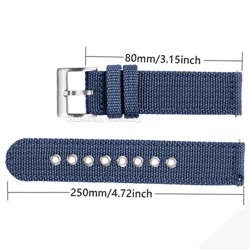 Pulseira de nylon 18mm 20mm 22 - Nato Strap Nylon avaliação e preço