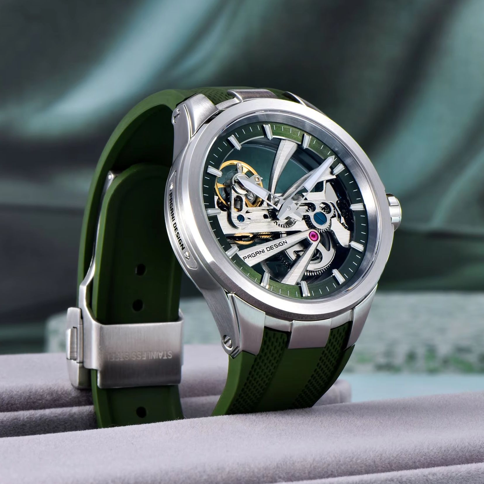 Relógio Mecânico Esportivo Mas - Rubber Strap Diver avaliação e preço