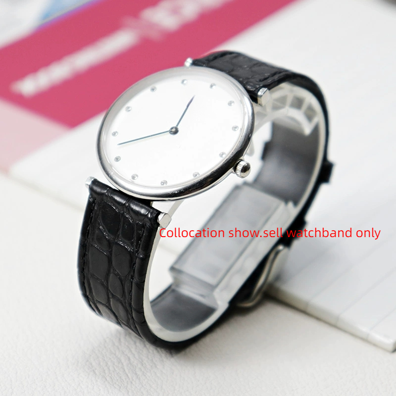 Pulseira de couro genuíno de c - Cartier Watch Santos avaliação e preço