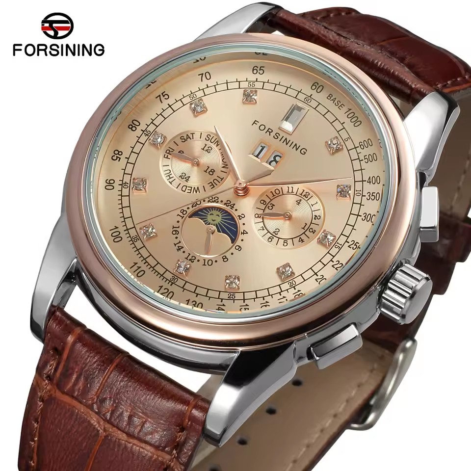 Forsining réplica multifuncion - Patek Philippe Watch Nautilus avaliação e preço