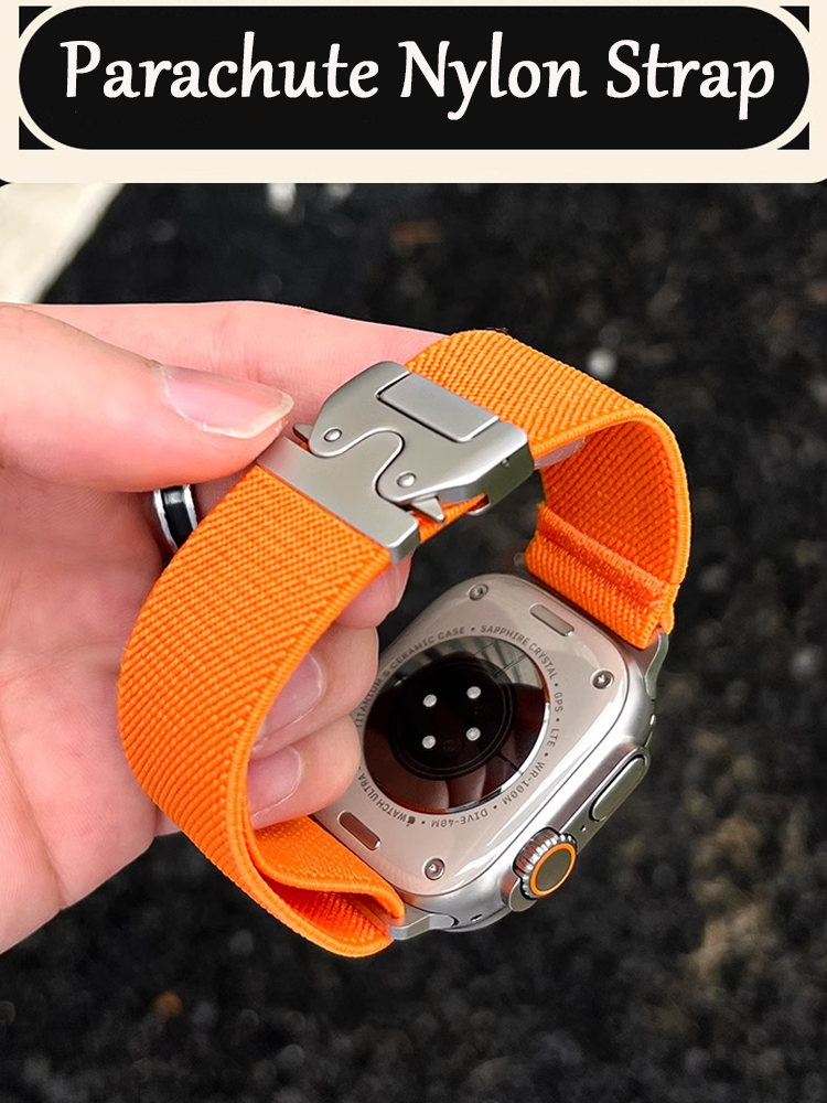 Pulseiras para apple watch ult - Parachute Strap Elastic avaliação e preço