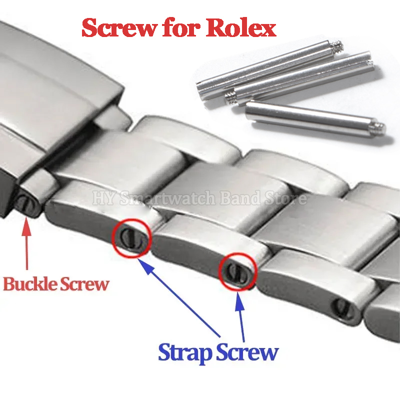 Parafuso de Aço Inoxidável par - Rolex Watch Daytona avaliação e preço
