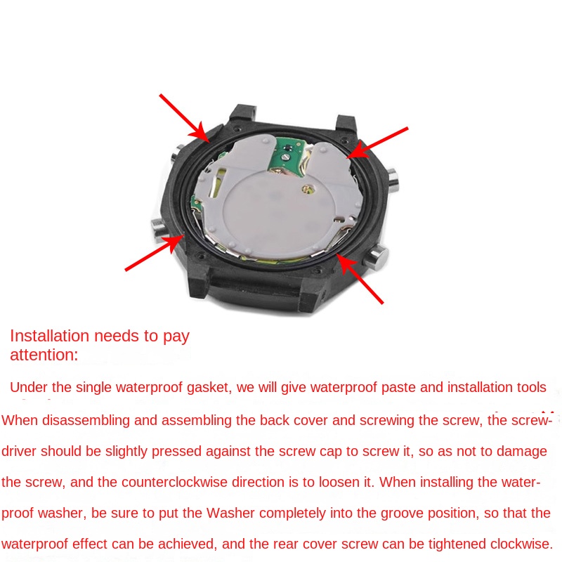 Tampa traseira anel à prova d' - Casio Watch G-Shock Ga-2100 avaliação e preço