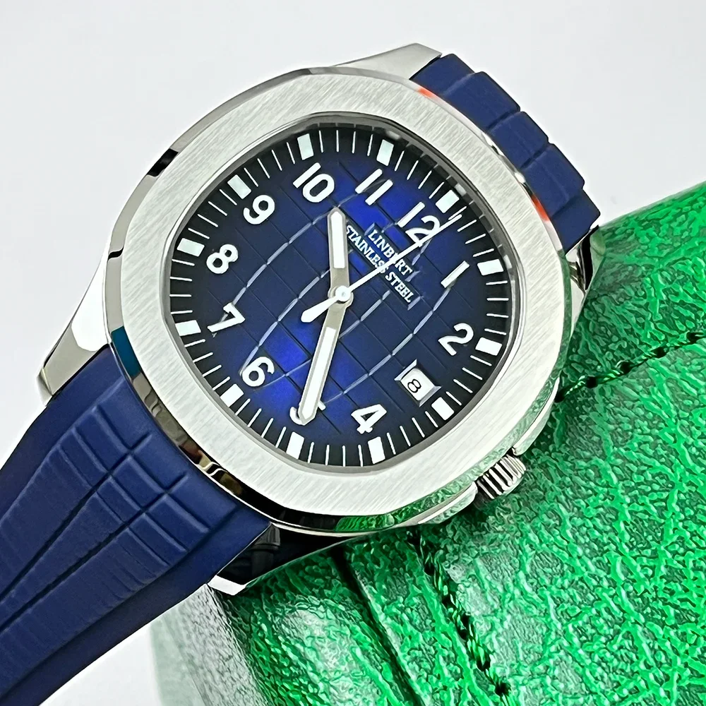 LIBERT Design Novo Relógio Mec - Patek Philippe Watch Nautilus avaliação e preço