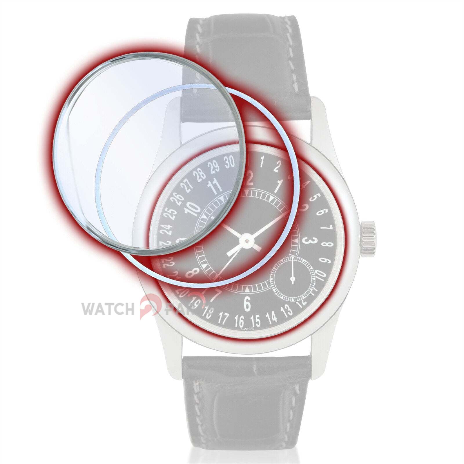 Relógio de cristal safira para - Patek Philippe Watch Calatrava avaliação e preço