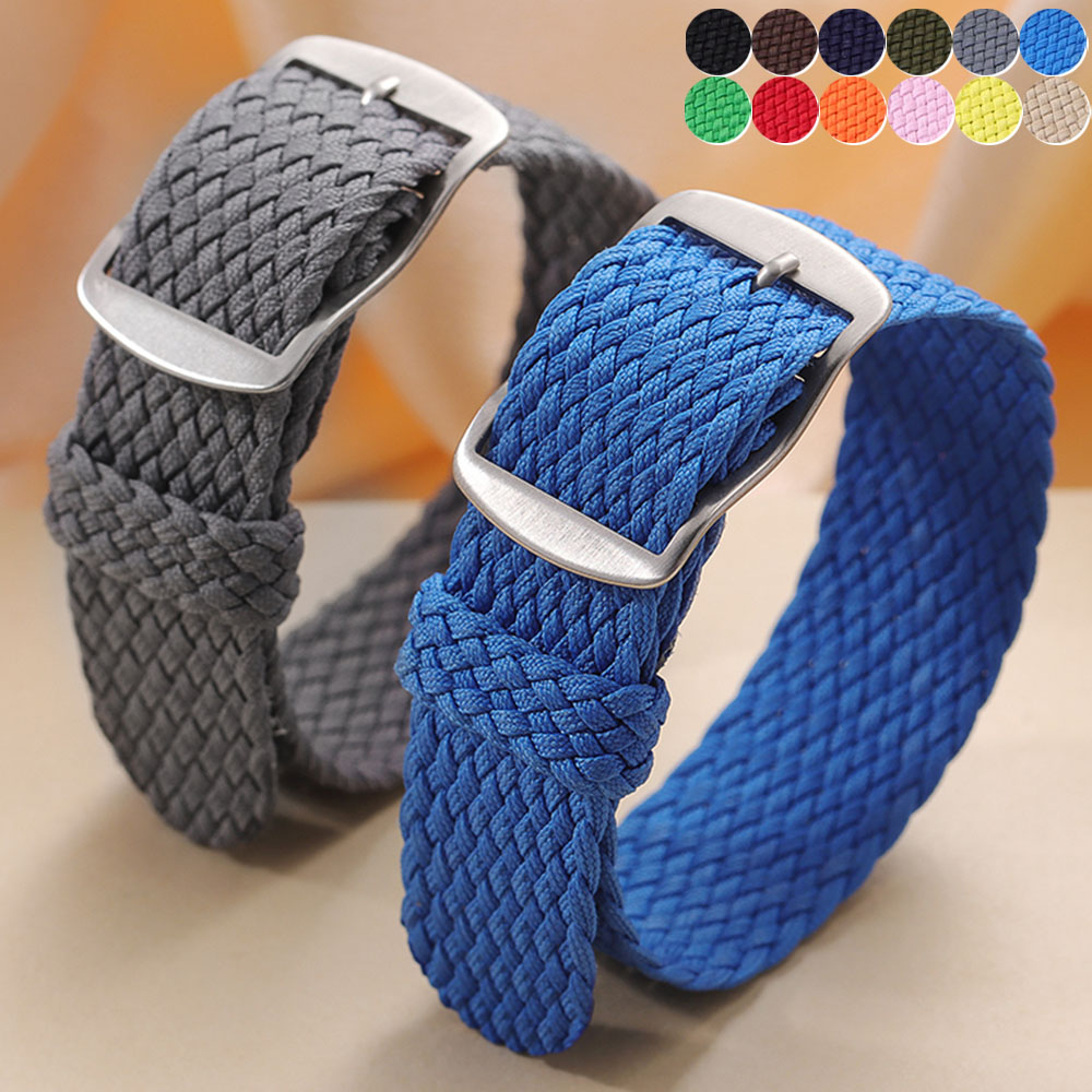 Pulseira de Nylon Trançado de  - Perlon Strap Woven avaliação e preço