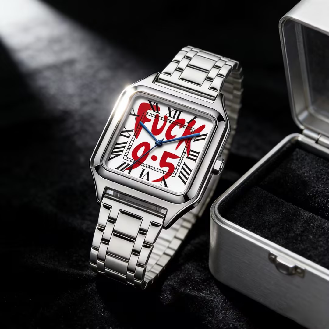 Relógio de Quartzo Unissex à P - Cartier Watch Santos avaliação e preço