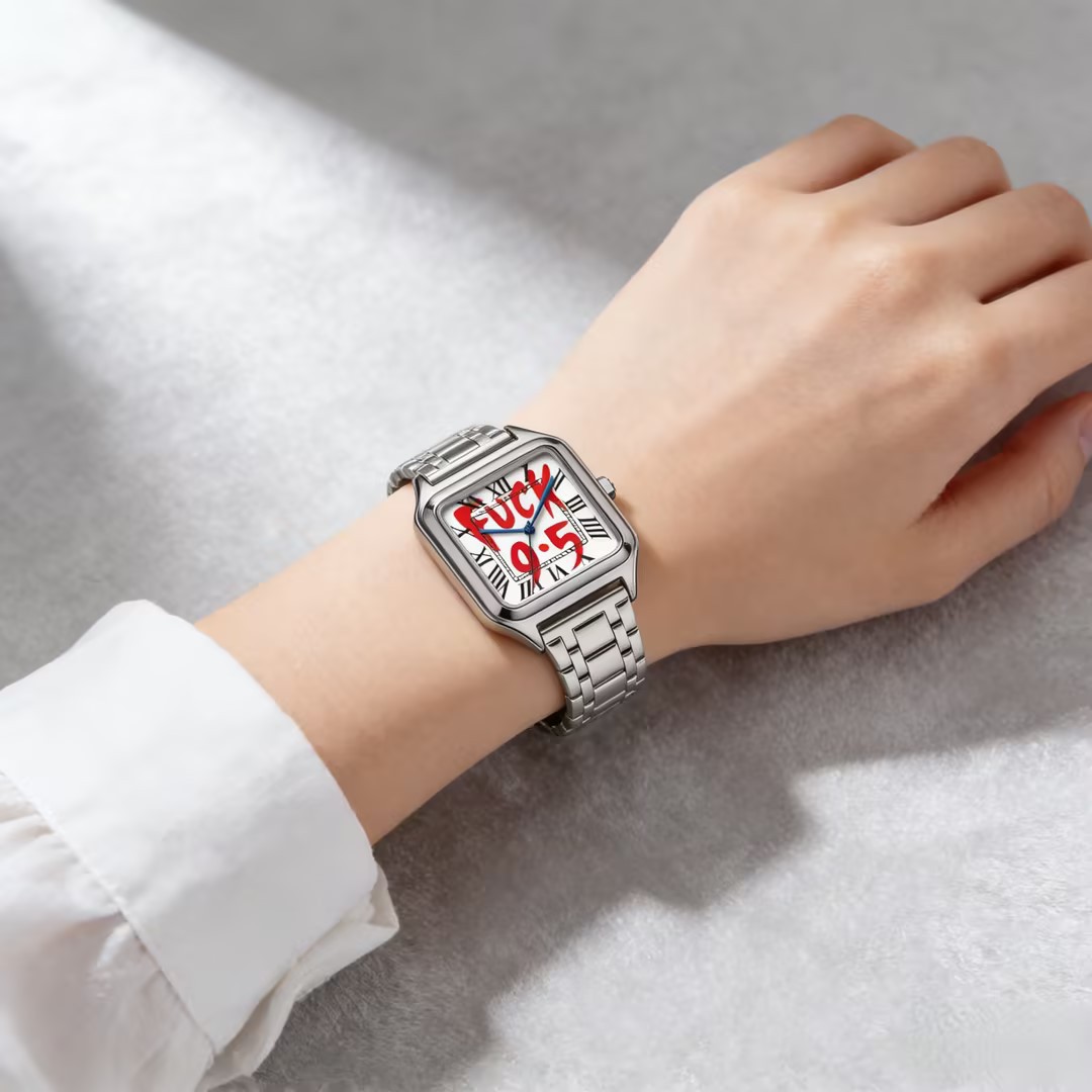 Relógio de Quartzo Unissex à P - Cartier Watch Santos avaliação e preço