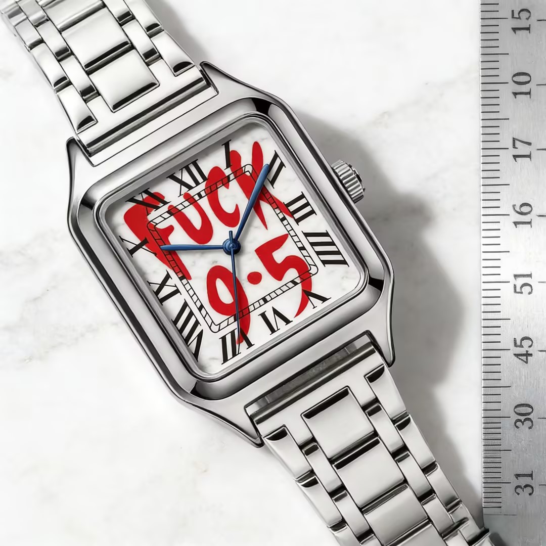 Relógio de Quartzo Unissex à P - Cartier Watch Santos avaliação e preço
