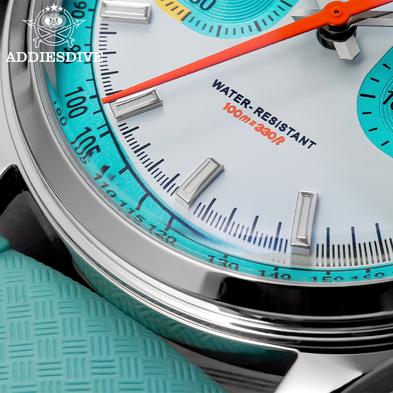 ADDIESDIVE NOVO Relógio Cronóg - Rubber Strap Diver avaliação e preço