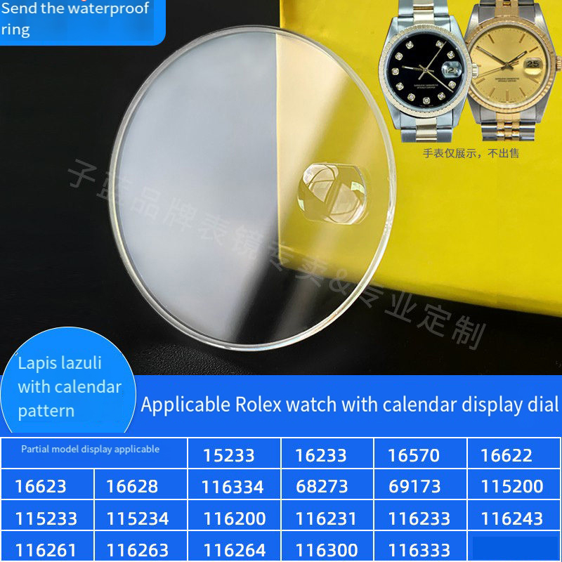 Cristal de Safira para Relógio - Rolex Watch Submariner avaliação e preço