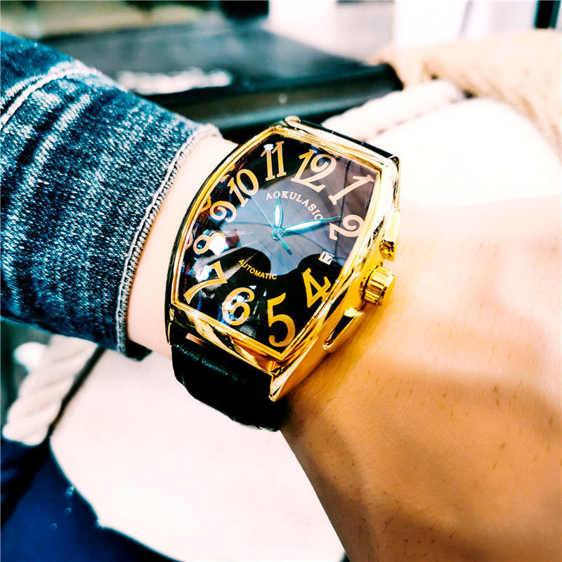 Relógio Mecânico Luxuoso Mascu - Cartier Watch Santos avaliação e preço