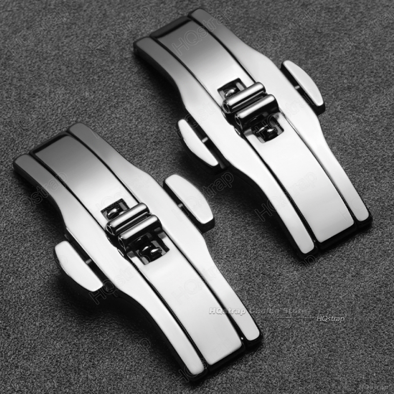 Fivela borboleta de aço inoxid - Butterfly Clasp Deployant avaliação e preço