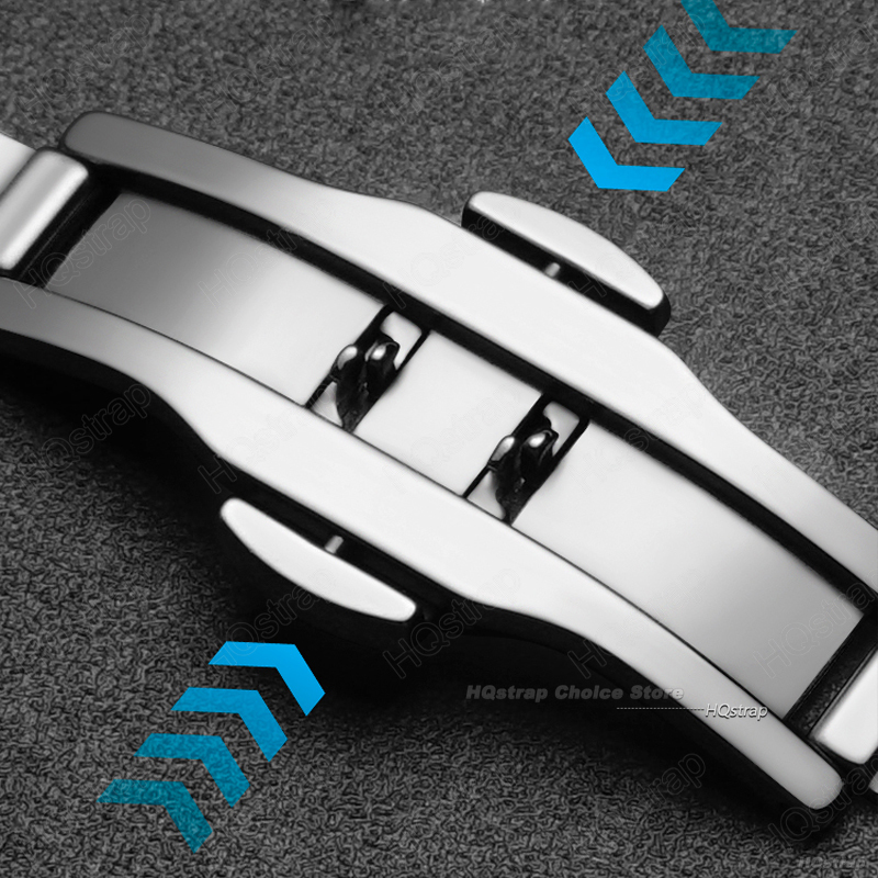 Fivela borboleta de aço inoxid - Butterfly Clasp Deployant avaliação e preço