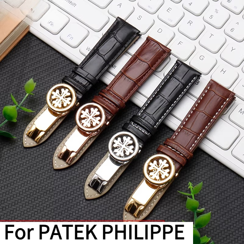 Pulseira de relógio em couro g - Patek Philippe Watch Calatrava avaliação e preço