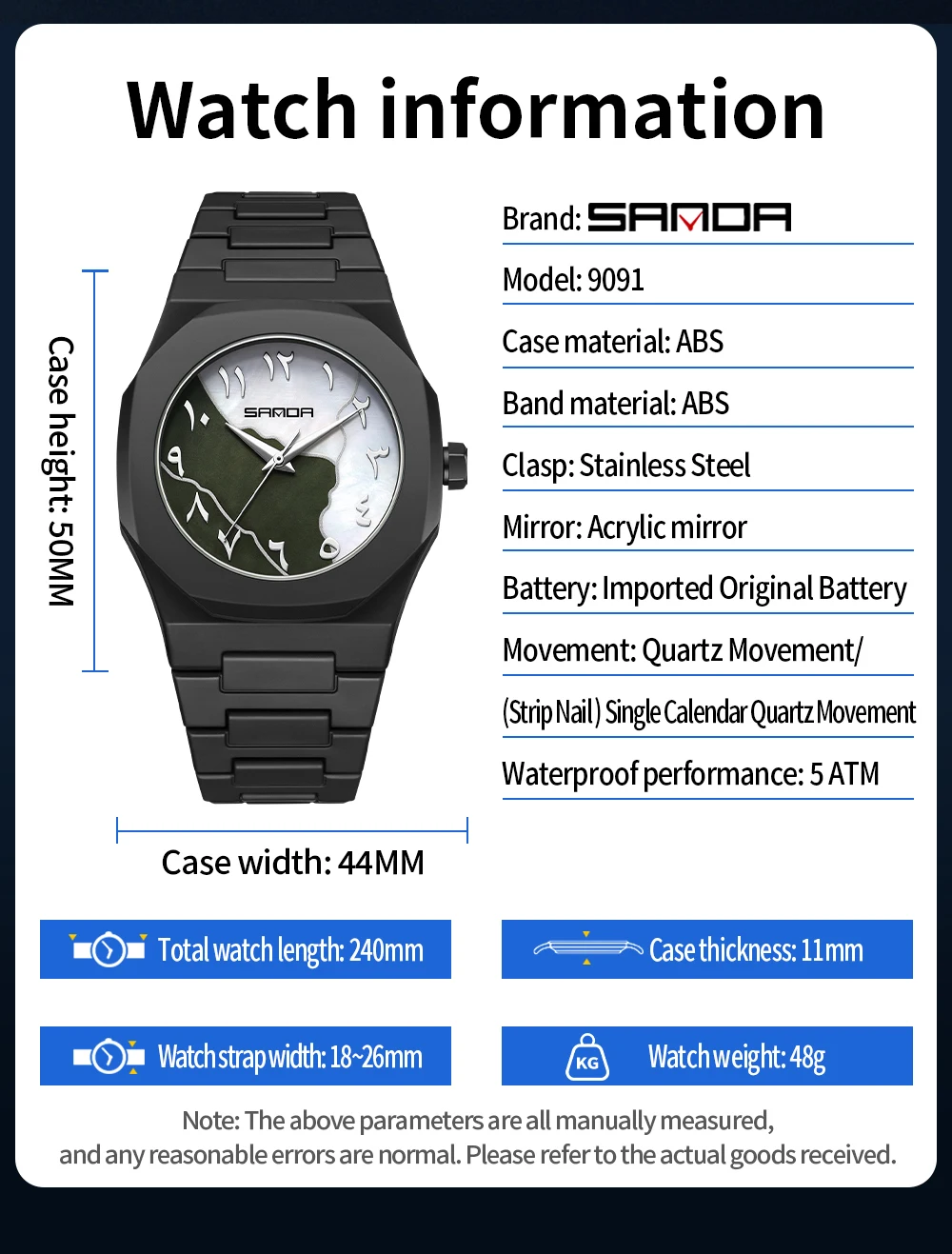 Relógio de Quartzo Fashion SAN - Rubber Strap Diver avaliação e preço