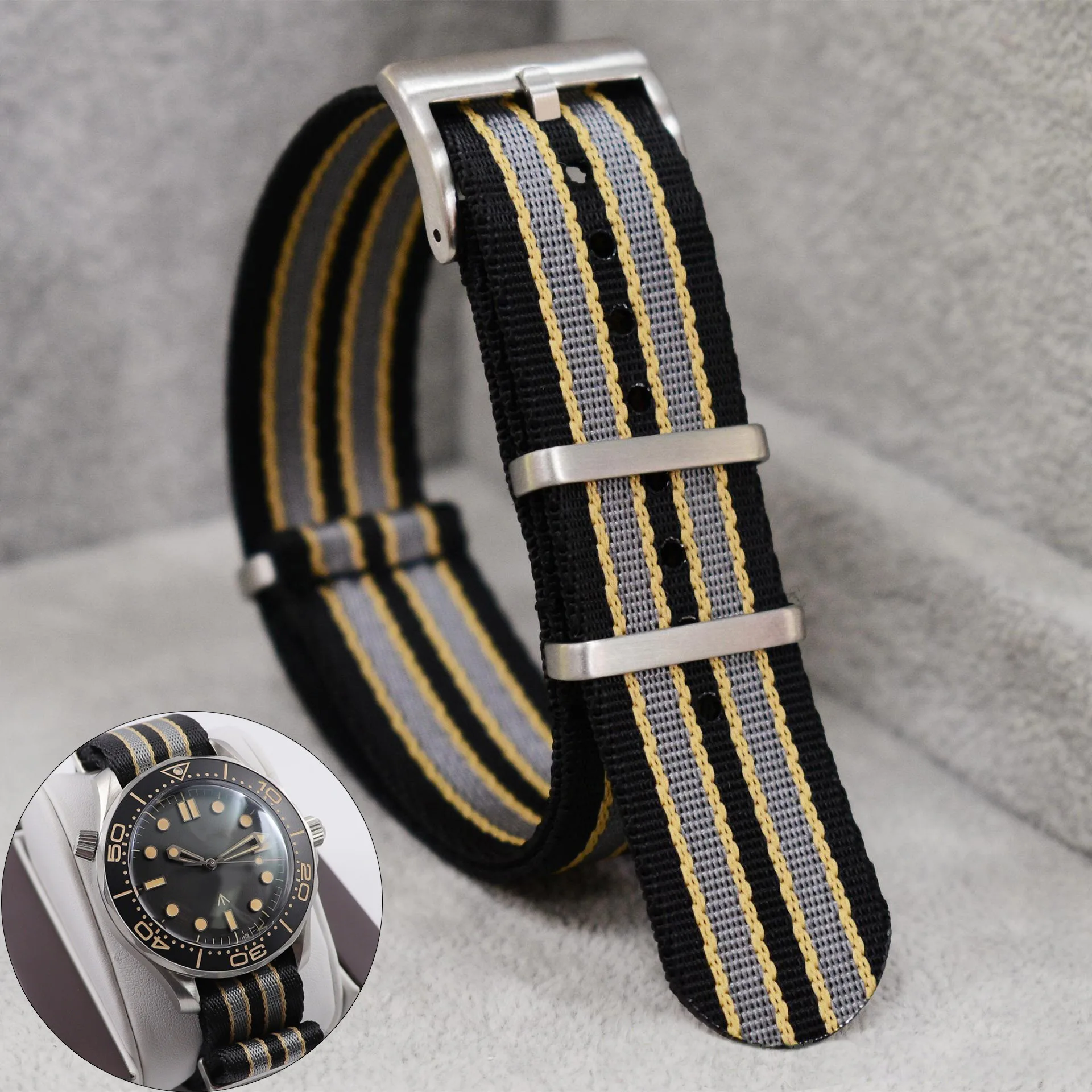 Pulseira de relógio de nylon d - Nato Strap Nylon avaliação e preço